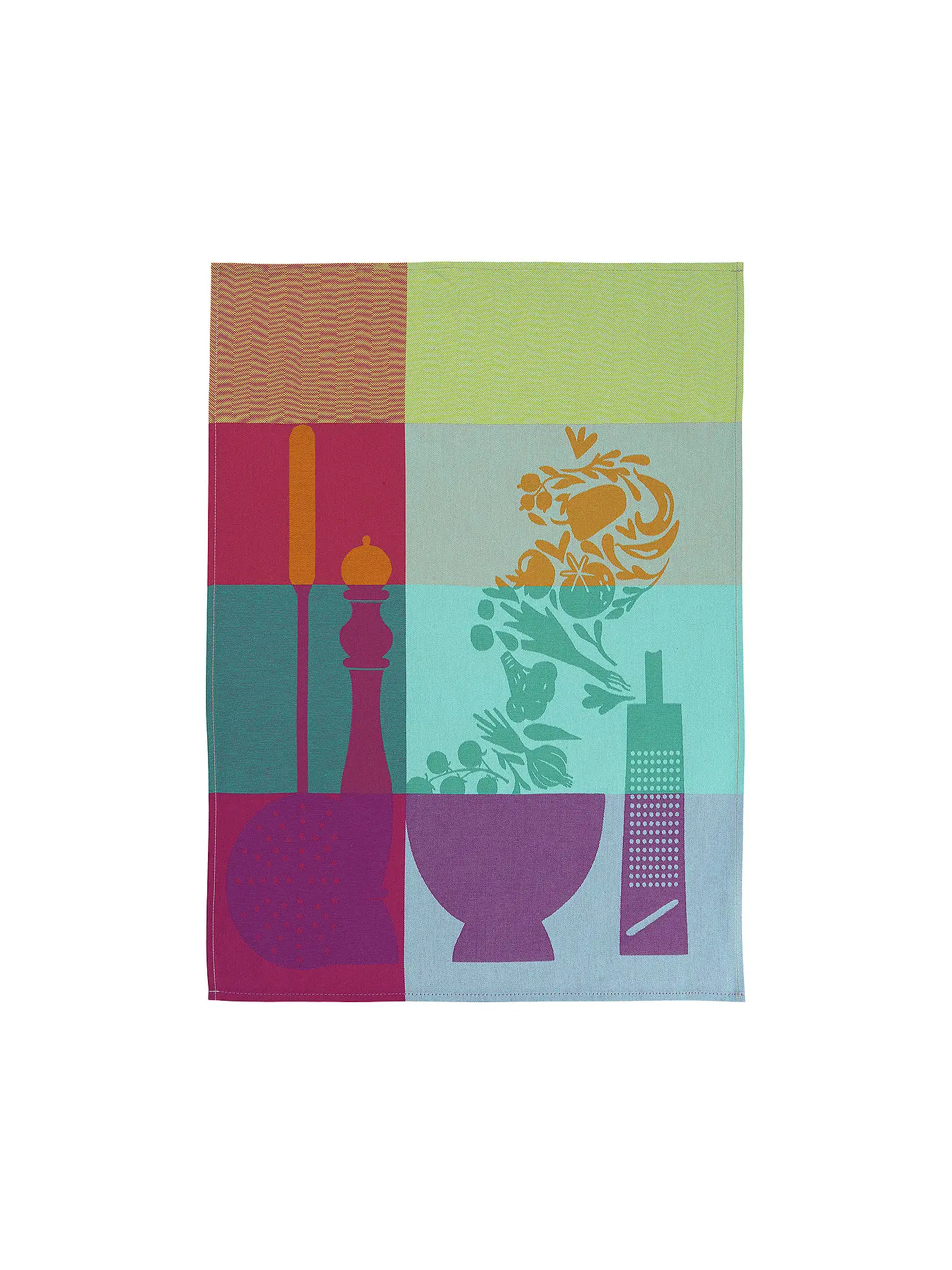 SANDER | Geschirrtuch DINER 50x70cm Aqua | 